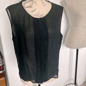 Silk Escada sleeveless top
